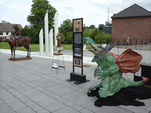 Sculptures by Martin Bruggisser and Steen Langvad, 2015