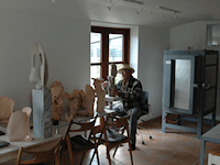 Det arbejdende v�rksted p� Or�