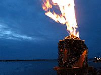 The vulcanic organ in action