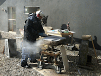 Det arbejdende v�rksted p� Or�